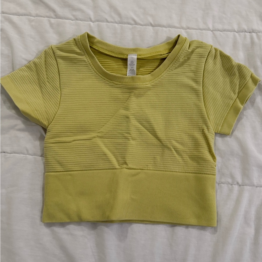 Aerie Offline Ribbed Crop Top